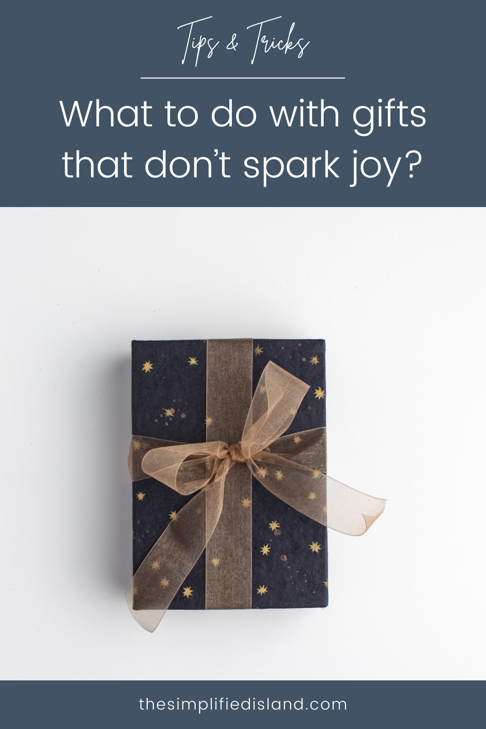What to do with gifts that don't spark joy