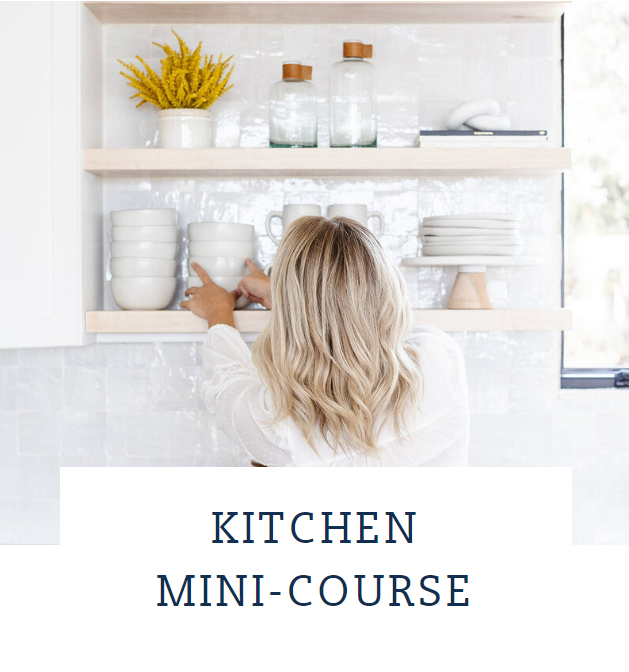 kitchen organization mini-course